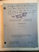 Buddy Ebsen / BARNABY JONES / Buddy’s Personal Script Heavily Annotated - $318.50