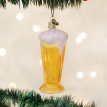 Old World Christmas Glass Of Beer Glass Christmas Ornament 32022 - £13.55 GBP