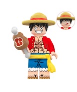 Luffy Straw Hat One Piece Minifigures Weapons and Accessories - £3.92 GBP