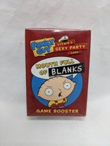 Family Guy Stewies Sexy Party Game Mouth Full Of Blanks Game Booster Sealed - £21.95 GBP