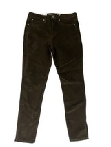 New Seven7 Ultra New High Rise Skinny Corduroy Jeans Size 10 Color Coffe... - £22.03 GBP