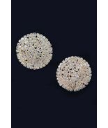 Round Shape Rhinestone Stud Earrings - €7,29 EUR