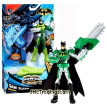 Yr 2011 DC Power Attack Deluxe 6&quot; Figure Saw Slash BATMAN with Mr. Freeze Target - $44.99