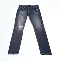 AG The Farrah Distressed High Rise Skinny Ankle Jeans Tag Size 25 Waist 26 - £52.20 GBP