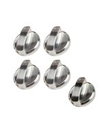 5 Pack Wolf Stove Knobs Replacement Stainless Steel Gas Cooktop Control ... - $44.26