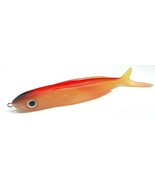 Swept Wing Flying Fish Trolling Lure Bait 8.5&quot; with Rigging Spring Red/B... - $42.95