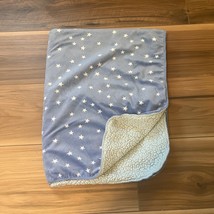Cloud Island Target Baby Blanket Blue White Stars Plush Sherpa - $620.98 MXN