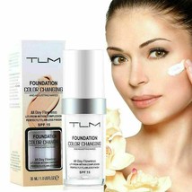 (CANADA SELLER) TLM Pro Classic Colour Changing Foundation Concealer Makeup 30ml - £16.97 GBP