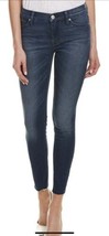 Hudson Womens Jeans Natalie Ankle Raw Hem Super Skinny Stretch Size 29 X 28 NWT - £89.23 GBP