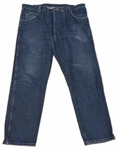 Wrangler Rugged Wear Jeans Mens Size Tag 44x32 Meas 44x30 Work Boot Cut ... - £12.49 GBP