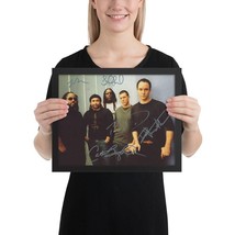 Dave Matthews Band Framed REPRINT signed photo - £62.14 GBP