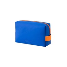 PU leather lady zipper cosmetic bag large capacity portable multifunctional cosm - £13.73 GBP