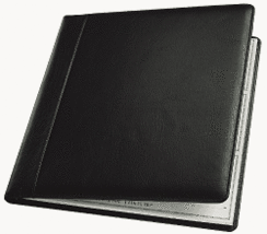Leather Checkminder Cover Item  - $26.00