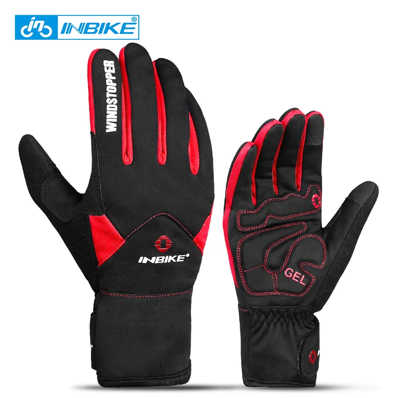 INBIKE Winter  Gloves Thermal Windproof Cycling MTB Bike  Waterproof Men Women T - $53.24