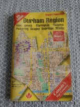 Durham Region Ontario Canada Map 5th Edition Ajax Brock Oshawa Whitby Sc... - £6.91 GBP