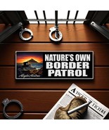 Alligator Alcatraz Border Patrol Bumper Sticker or Magnet - Various Sizes - $3.95+