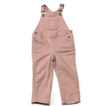 Gap Vintage 90&#39;s Baby Toddler Girl Overalls Size 18-24 Months Dusty Pink - $13.85