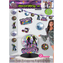 Forum Novelties X77969 Disco Party Decorating Kit, Multi-Colour, One Size - £51.11 GBP