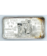 1976 Cheyenne-Deadwood Stage - Frontier Mint 1 Oz. Silber Kunst Barren #... - $6,676.18 MXN