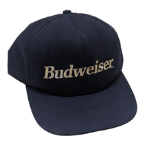 Budweiser Pride 94 Adjustable Leather Strapback Dad Hat Baseball Cap Vintage 90s - £19.71 GBP