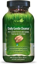 Irwin Naturals Daily Gentle Cleanse - Non-Laxative Formula with Triphala - 60 Li - £27.17 GBP