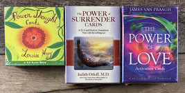 Lot of (3) Oracle Card Decks - Power of Thought - Surrender - Love New &amp; Sealed - £31.90 GBP