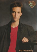 Wil Wheaton Ricky Martin teen magazine pinup clipping Menudo red shirt B... - €8,49 EUR