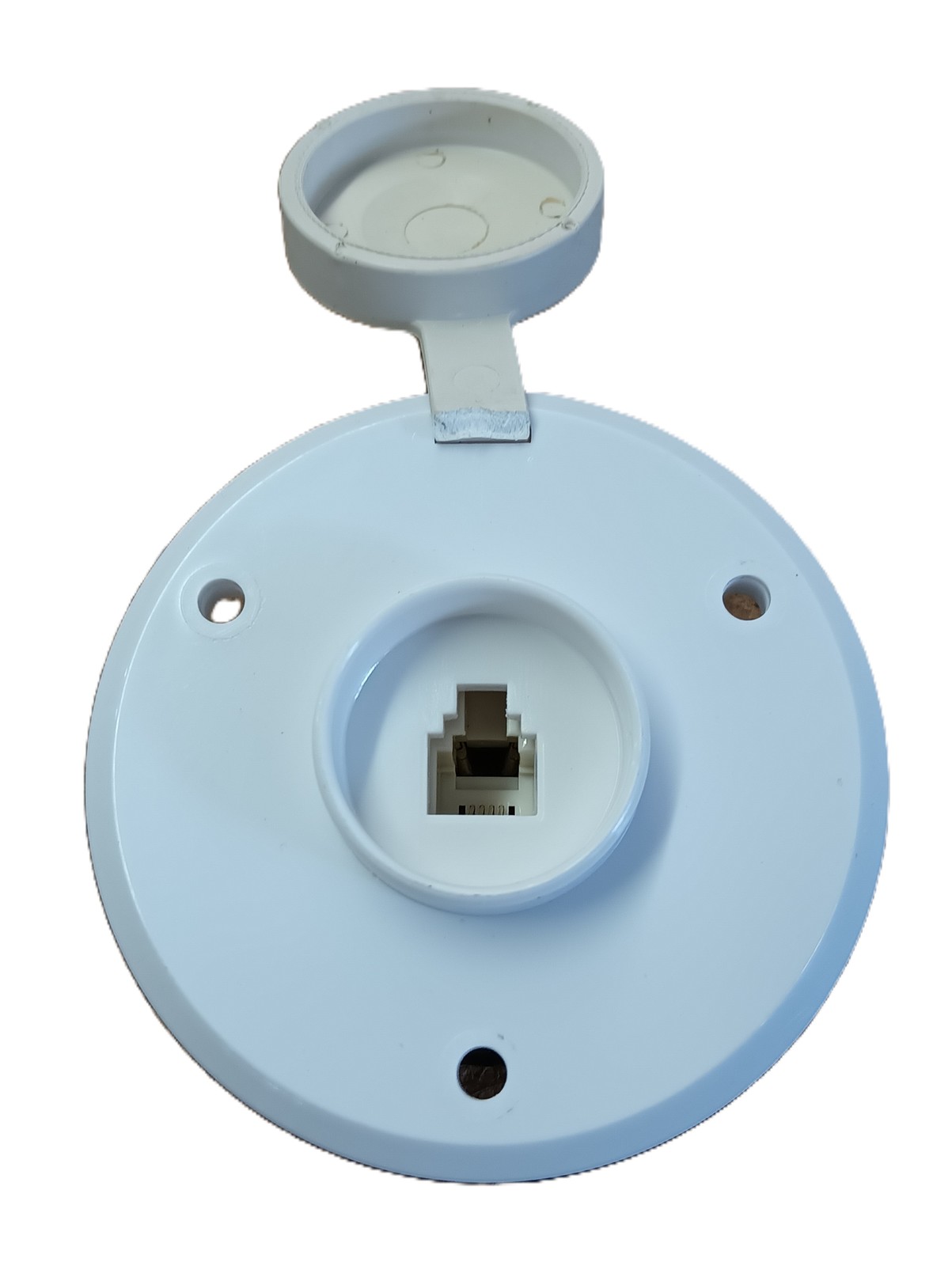 08-6210 Prime Phone Receptacle - white - $9.99