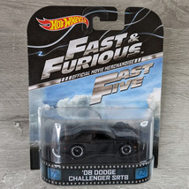 Hot Wheels Retro Entertainment - Fast &amp; Furious &#39;08 Dodge Challenger SRT8 - New - £23.94 GBP