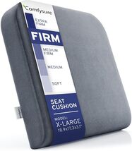 Extra Large Firm Memory Foam Seat Cushion - Ultimate Comfort for Every Seat - $70.24