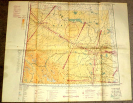 Athabaska River World Aeronautical Chart 1951 - £7.44 GBP