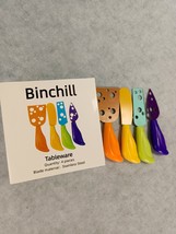 Binchill tableware,Colorful and Unique Design and Stainless Steel Blades image 3