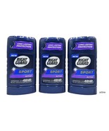 Right Guard Sport Active Anti-Perspirant Deodorant 1.8 oz Solid Lot of 3 - £29.98 GBP