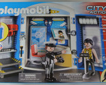 PLAYMOBIL 9111 Police Station Play Box - New/Sealed - 50 pieces, 2 figures - $6.64
