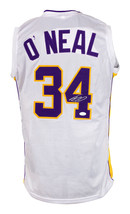 Shaquille o&#39; Neal Firmado a Medida Blanco Pro Estilo Baloncesto Camiseta JSA ITP - £205.94 GBP