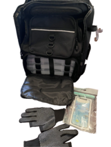 40L Fishing Backpack w 4 Tackle Boxes, Fishing Gloves, &amp; Waterproof Phone Pouch - £69.03 GBP