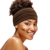 S&amp;N Remille Wide Boho Headbands for Women Extra Large Turban Headband Hairband H - £12.63 GBP