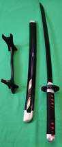 Demon Slayer Katana, Bamboo Japanese Anime Cosplay Sword. Tanjirou. 30&quot; Blade. - £19.82 GBP