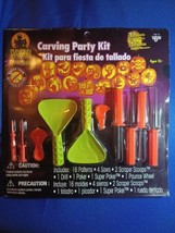 Pumpkin Masters Carving Party Kit Halloween Patterns Carving Tool New - £5.37 GBP