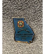 NEW 1998 VFW Georgia Jr Vice Commander in Chief John F Gwizdak Pin KG Ve... - $225.80 MXN