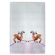 Betsy Drake Dancing Deer Guest Towel - £27.45 GBP