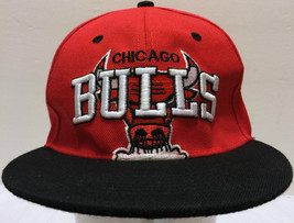 Vintage New Era Chicago Bulls Snapback Hat NBA Last Dance Jordan Pippen Snout - £39.10 GBP