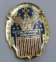 Pin California Commander Jerry Anderson Soaring to the Future USAF 2002-... - £11.98 GBP