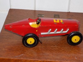Vintage Boat Tail Windup Tin Race Car - $3,466.40 MXN