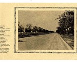 1913 View of Preston Road Highland Park Texas Scene Postcard Park Cities... - $17.82