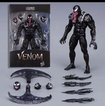 Venom Marvel Legends 7&quot; Collectible Action Figure Model Spider-man BOY T... - $29.57 CAD