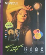Vivitar Sunset Lamp - 5 Sunset Color Effects Light - USB Powered ~ VIVSL500 - $22.44