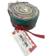 Busy Lady Quilt Shop Scrappy Brights Jelly Roll NEW - $38.96 CAD