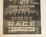 That Amazing Race Tv Guide Print Ad Advertisement  TV1 - $5.93