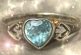  HAUNTED RING HEART OF THE SUN ILLUMINATE EVERYTHING HIGHEST LIGHT MAGICKSCHOLAR image 2